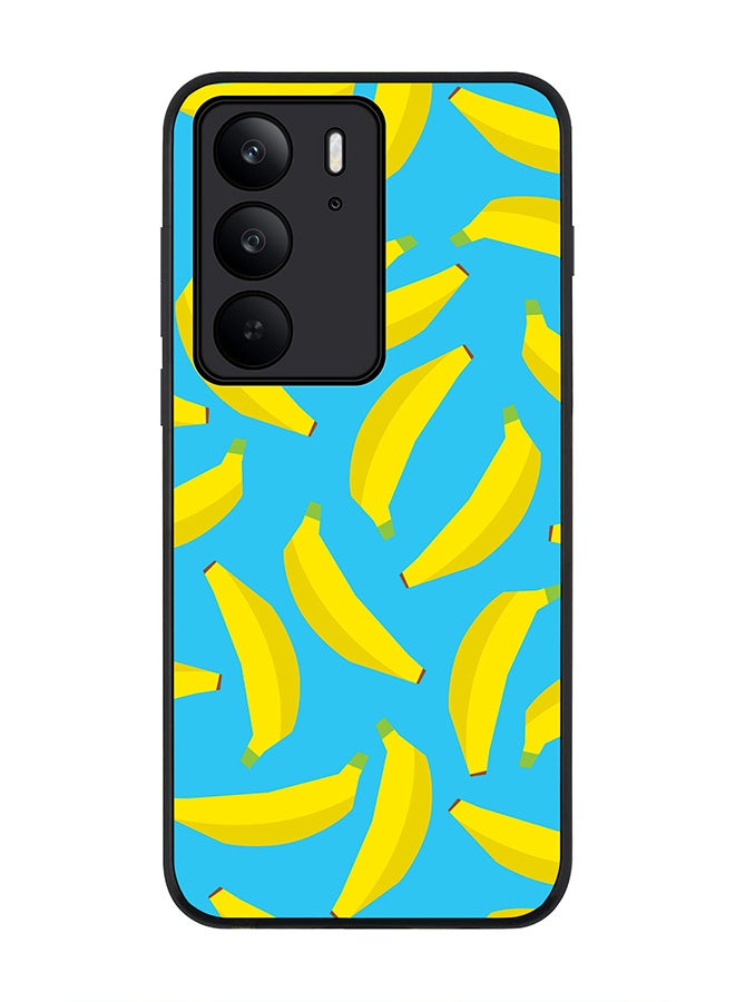 For Realme C75x / C75 4G Case,Slim fit Camera Protection, Shockproof Thin Phone cover  - Scattered Bananas